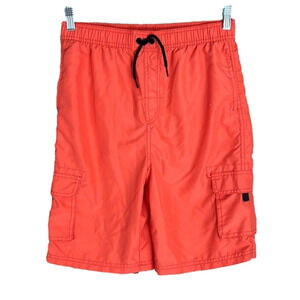TSLA Board Shorts, Size YXL Waist 14”, Length 20.5”, lined with pockets (T4)